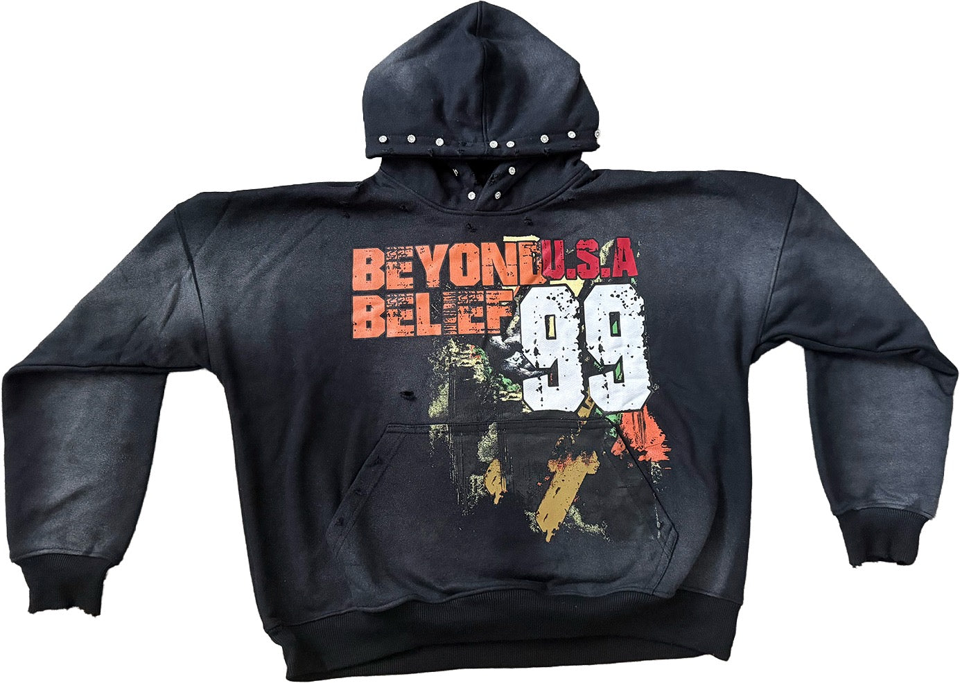 The (99) Black Hoodie