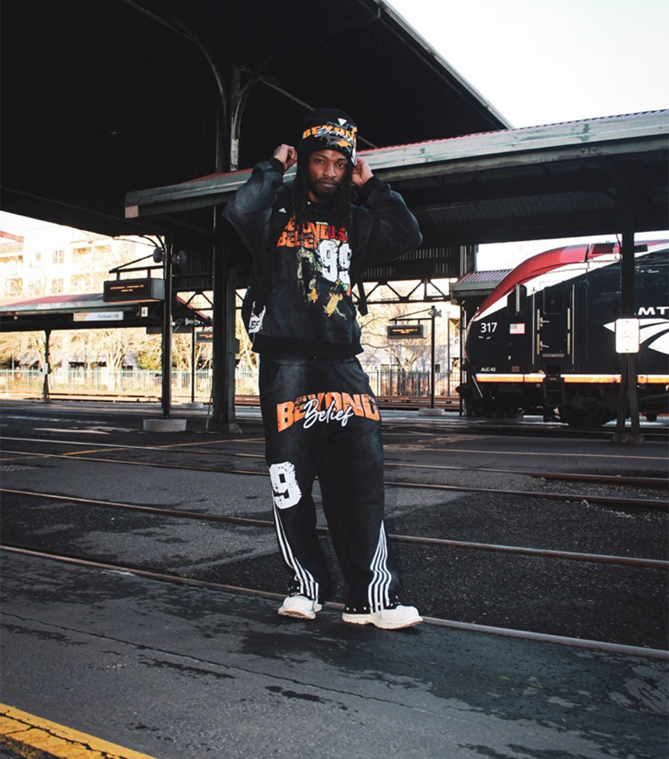 The (99) Black Sweatpants