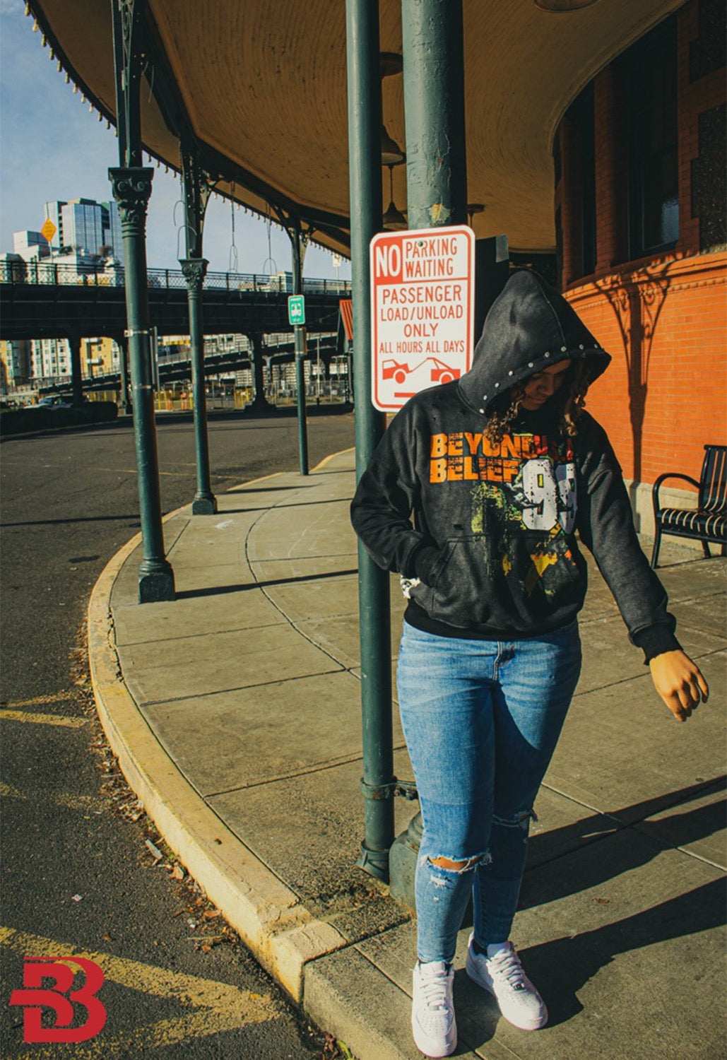 The (99) Black Hoodie