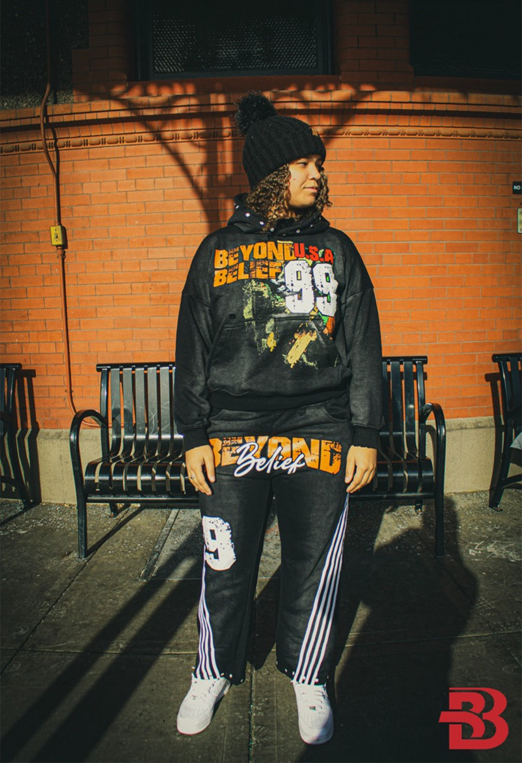 The (99) Black Hoodie